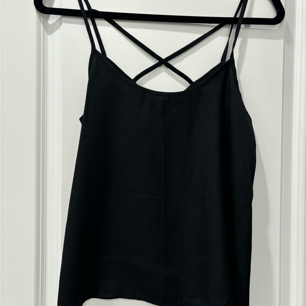 Abercrombie & Fitch Black Camisole with Strappy Back